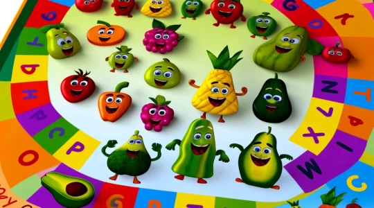 Çocuklarda Alfabe Öğrenimini Meyve ve Sebzelerle Eğlenceli Hale Getirin