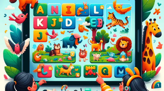 Exploring the Animal Kingdom with the 'Animals Alphabet Matching e-Puzzle