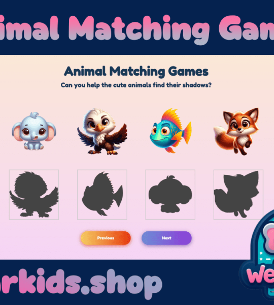Explore the Wild: Animal Matching Game – A Unique Educational Adventure for Kids