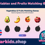 Discover Healthy Fun: Vegetables & Fruits Matching Game – A Fresh Way to Learn