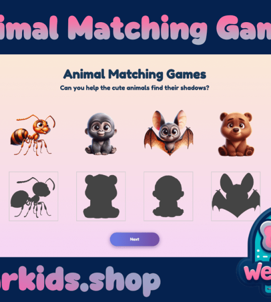 Explore the Wild: Animal Matching Game – A Unique Educational Adventure for Kids